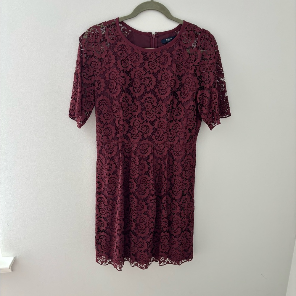 Madewell Lace Mini Dress Size 10